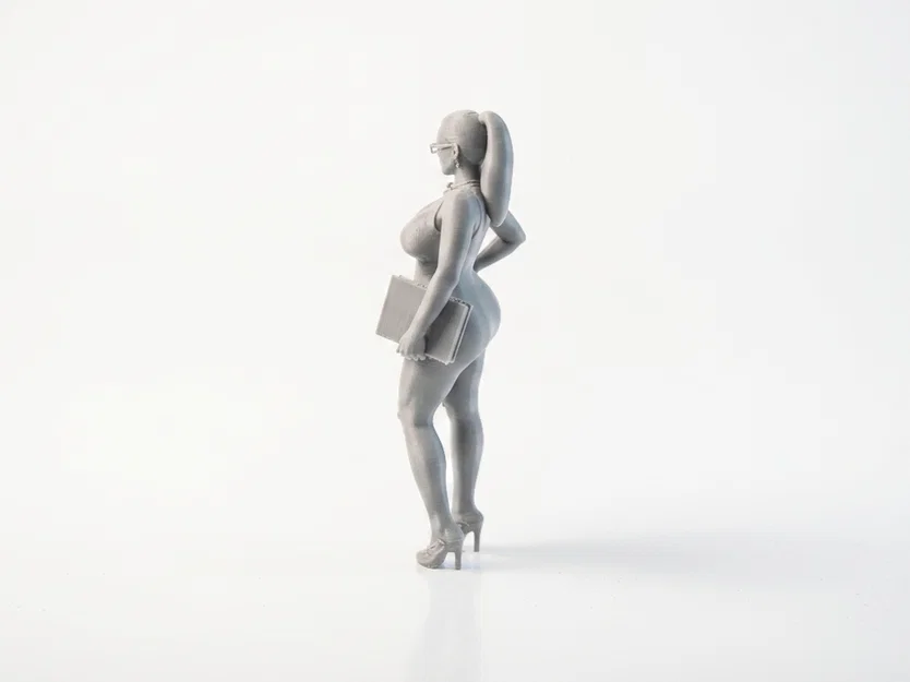 Mô hình tượng Nữ doanh nhân - Tượng nhân vật nữ 3D in ấn chuyên nghiệp - Image 4