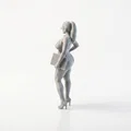 Mô hình tượng Nữ doanh nhân - Tượng nhân vật nữ 3D in ấn chuyên nghiệp - Thumbnail 4