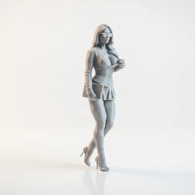 Mô hình Nữ Doanh nhân Chuyên nghiệp - Figurine 3D Printable