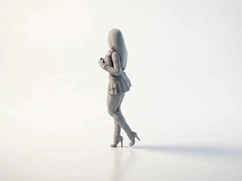 Mô hình Nữ Doanh nhân Chuyên nghiệp - Figurine 3D Printable - Image 4