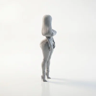 Tượng Nữ Nghệ Thuật - File In 3D Độc Đáo