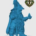Mô hình Deep Gnome Wizard cho game RPG - Thumbnail 2