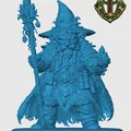 Mô hình Deep Gnome Wizard cho game RPG - Thumbnail 3