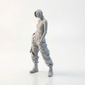Mô hình nhân vật nữ mặc quần Cargo phong cách Streetwear (STL in 3D) - Thumbnail 1