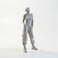 Mô hình nhân vật nữ mặc quần Cargo phong cách Streetwear (STL in 3D) - Thumbnail 2