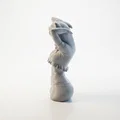Mô hình 3D Tượng bán thân cô nàng mèo (Cat Girl Bust) - Thumbnail 4