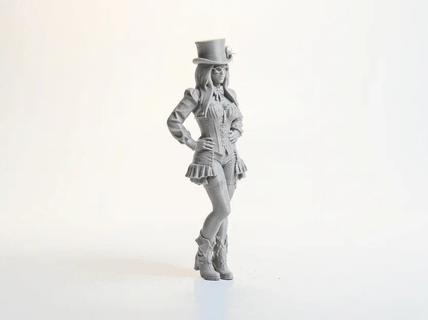 Mô hình 3D Nghệ sĩ gánh xiếc phong cách Victoria (Carnival Girl) - Image 2