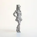 Mô hình 3D Nghệ sĩ gánh xiếc phong cách Victoria (Carnival Girl) - Thumbnail 2