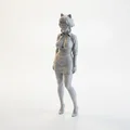 Mô hình 3D cô gái tai mèo phong cách Anime - Cat Ears Girl - Thumbnail 1