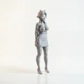 Mô hình 3D cô gái tai mèo phong cách Anime - Cat Ears Girl - Thumbnail 2