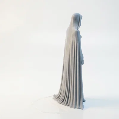 Mô hình 3D Tượng Nữ Tu Công Giáo (Catholic Nun) có thể in ấn