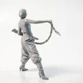 Mô hình 3D Nữ Chiến Binh Xích (Chain Lady Warrior) để in ấn - Thumbnail 3