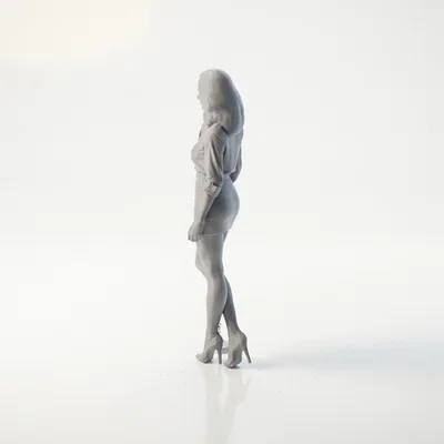 Mô hình tượng nữ quý cô bị xích (Chained Lady) - File in 3D