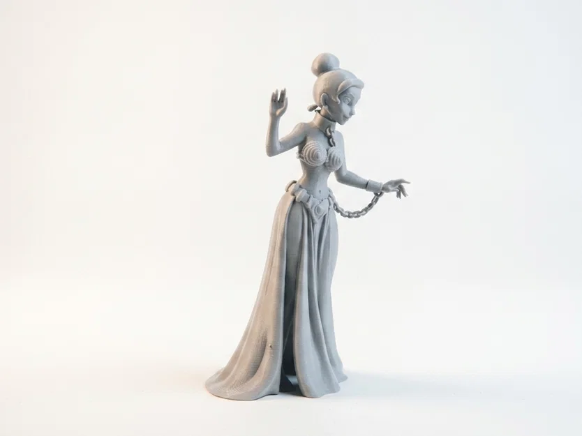 Mô hình Chained Lady - Tượng nhân vật nữ 3D - Image 2