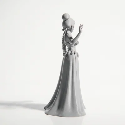 Mô hình Chained Lady - Tượng nhân vật nữ 3D
