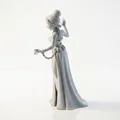Mô hình Chained Lady - Tượng nhân vật nữ 3D - Thumbnail 4