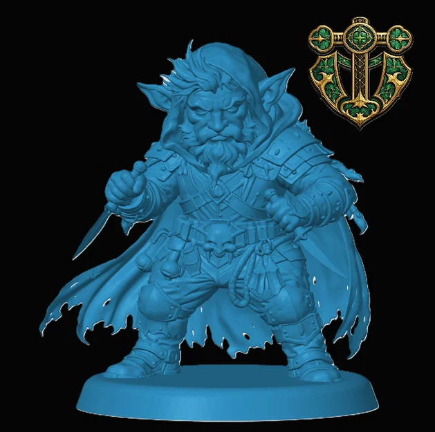 Mô hình Deep Gnome Rogue cho RPG - Image 1