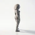 Mô Hình Nhân Vật Nữ Vận Động Viên Khỏe Khoắn - File In 3D - Thumbnail 3