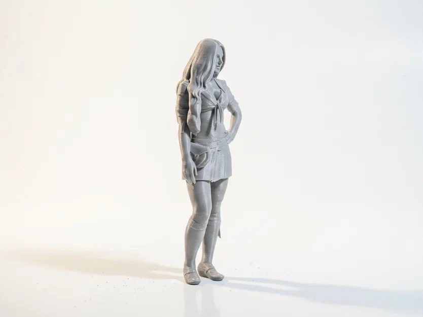 Mô hình 3D Cô Nàng Cheerleader Thể Thao Ấn Tượng - Image 2