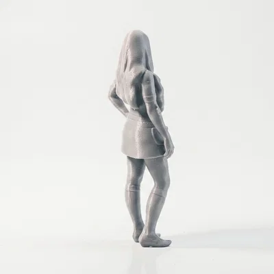 Mô hình 3D Cô Nàng Cheerleader Thể Thao Ấn Tượng
