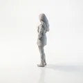 Mô hình 3D Cô Nàng Cheerleader Thể Thao Ấn Tượng - Thumbnail 4