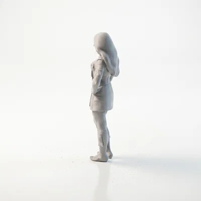 Mô hình 3D Cô Nàng Cheerleader Thể Thao Ấn Tượng