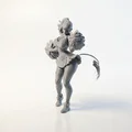 Mô hình 3D Cheerleader: Nữ cổ động viên năng động (STL file) - Thumbnail 1