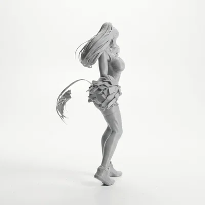 Mô hình 3D Cheerleader: Nữ cổ động viên năng động (STL file)