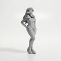 Mô Hình 3D Nữ Cổ Động Viên Thể Thao In 3D - Thumbnail 2