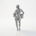 Mô Hình Nữ Cổ Vũ 3D (Cheerleader Figurine) Có Thể In Ấn - Thumbnail 1