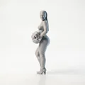 Mô Hình Nữ Cổ Vũ 3D (Cheerleader Figurine) Có Thể In Ấn - Thumbnail 2