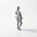 Mô Hình Nữ Cổ Vũ 3D (Cheerleader Figurine) Có Thể In Ấn - Thumbnail 4