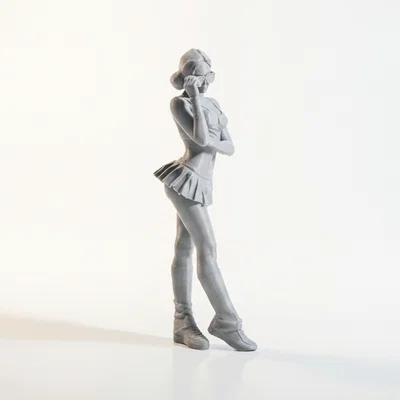 Mô hình Cheerleader đeo kính in 3D đầy cá tính