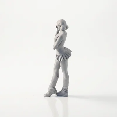 Mô hình Cheerleader đeo kính in 3D đầy cá tính