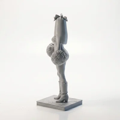 Mô hình 3D cô gái cổ vũ thể thao - Cheerleader Figurine