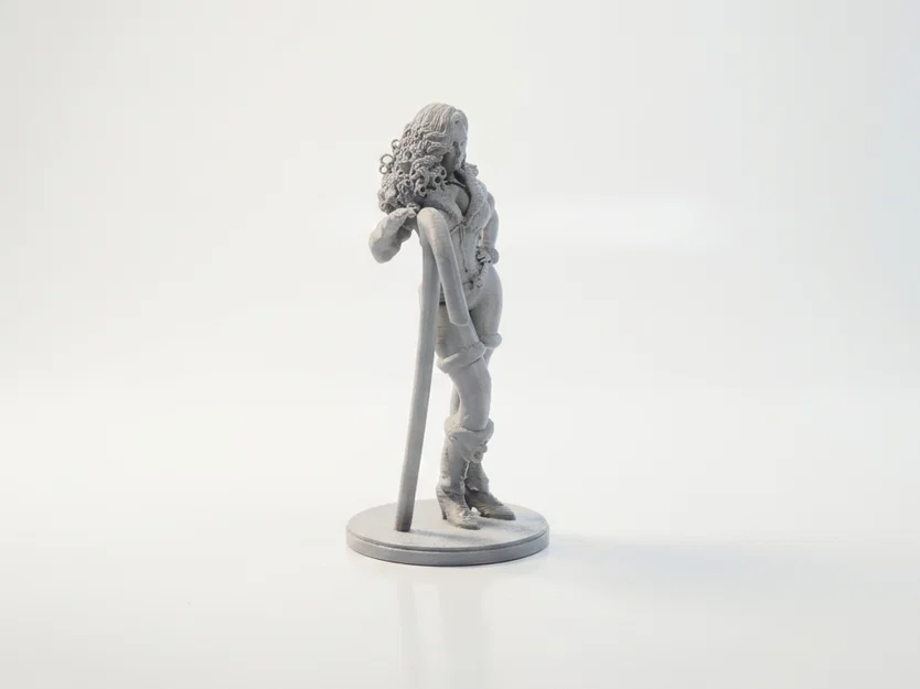 Mô hình Candy Cane Pin-Up Figurine chủ đề lễ hội cho máy in 3D - Image 2