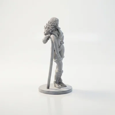 Mô hình Candy Cane Pin-Up Figurine chủ đề lễ hội cho máy in 3D