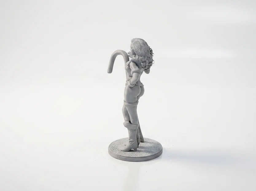 Mô hình Candy Cane Pin-Up Figurine chủ đề lễ hội cho máy in 3D - Image 4