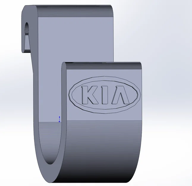 Giá treo ô dù thông minh gắn cốp xe KIA - Phụ kiện 3D hữu ích - Image 3