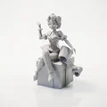 Mô hình tượng nữ nhân Christmas Gift Babe in 3D - Thumbnail 1