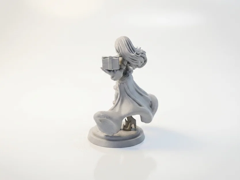 Mô hình tượng nữ xinh đẹp chủ đề Giáng sinh (File 3D in ấn) - Image 4
