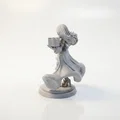 Mô hình tượng nữ xinh đẹp chủ đề Giáng sinh (File 3D in ấn) - Thumbnail 4