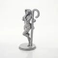 Mô hình tượng nữ cầm gậy kẹo Candy Cane - In 3D nghệ thuật - Thumbnail 1
