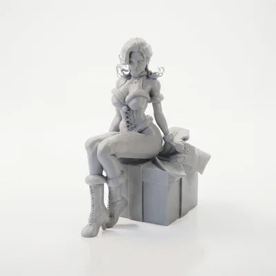 Mô hình tượng nữ giới tư thế ngồi (File in 3D)
