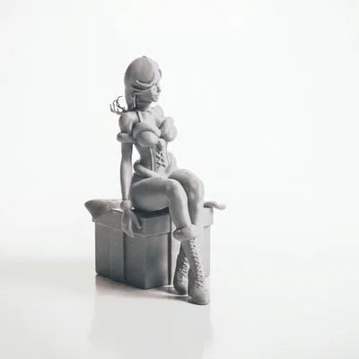 Mô hình tượng nữ giới tư thế ngồi (File in 3D)