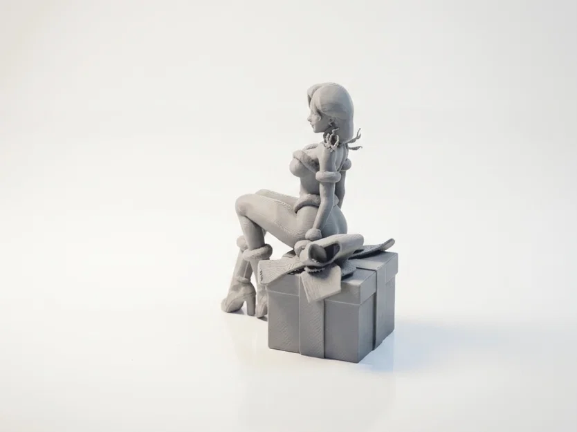 Mô hình tượng nữ giới tư thế ngồi (File in 3D) - Image 4