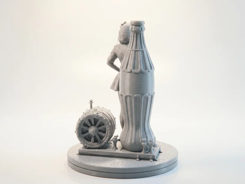 Mô hình 3D Nàng Pin-Up Phong Cách Cổ Điển Có Thể In Được - Image 3