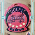 Bảng hiệu "Coolest Bus Driver" độc đáo - Thumbnail 3