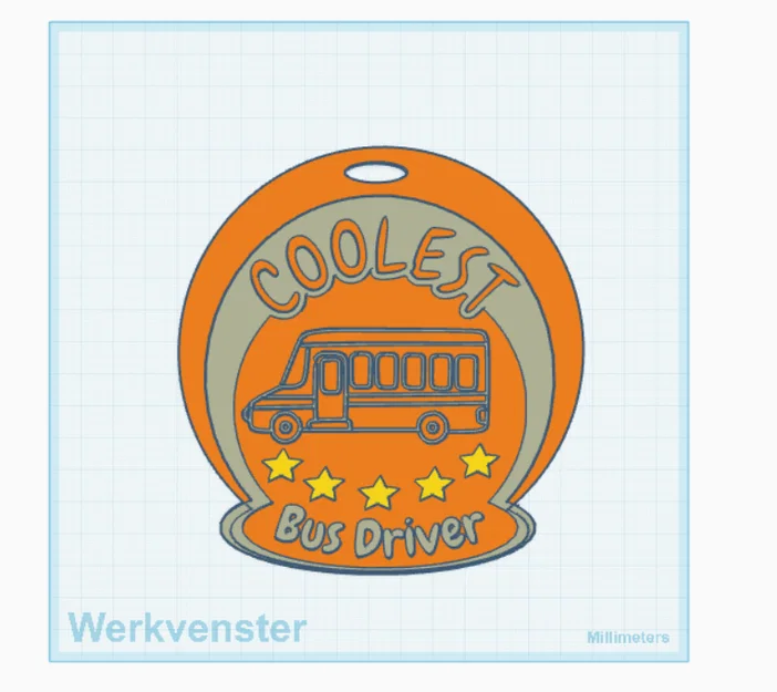 Bảng hiệu "Coolest Bus Driver" độc đáo - Image 4