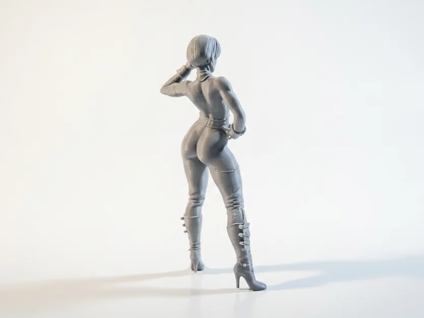 Mô hình tượng nhân vật nữ Cool Girl cực chất cho in 3D - Image 3